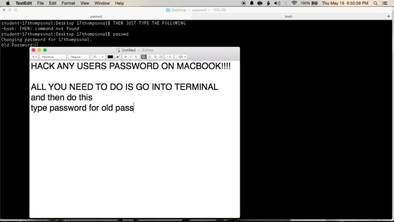 Hacking With Mac Terminal